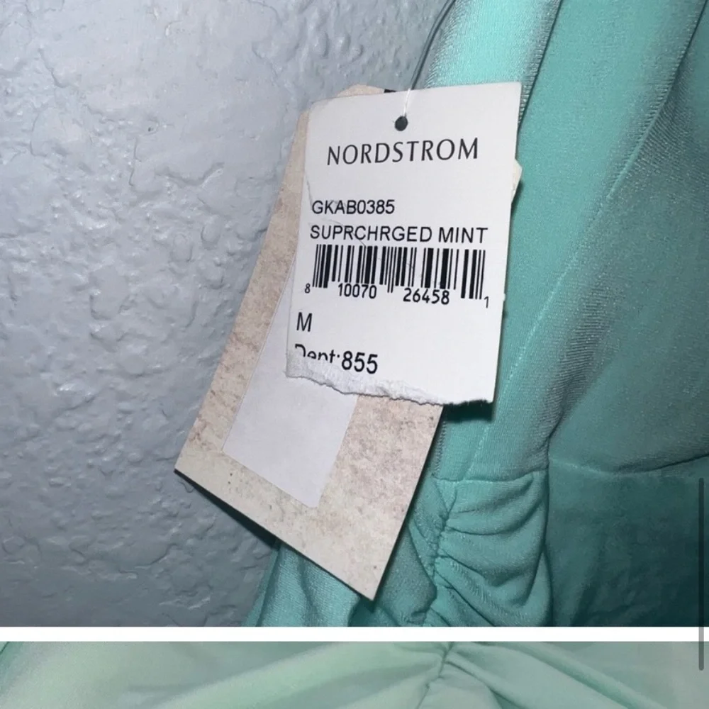Katie May Los Angeles Great Kate Gown in Supercharged Mint(defects) - Picture 14 of 14